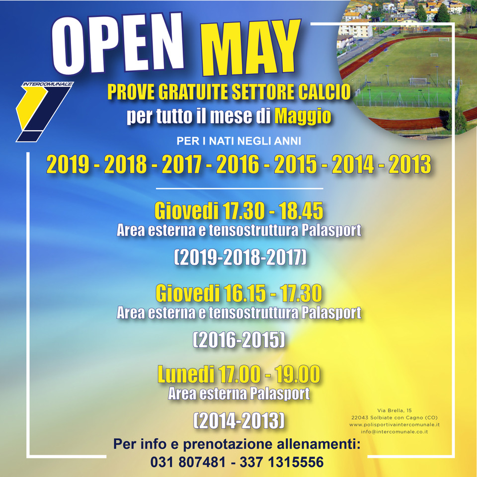 OPEN MAY 2024