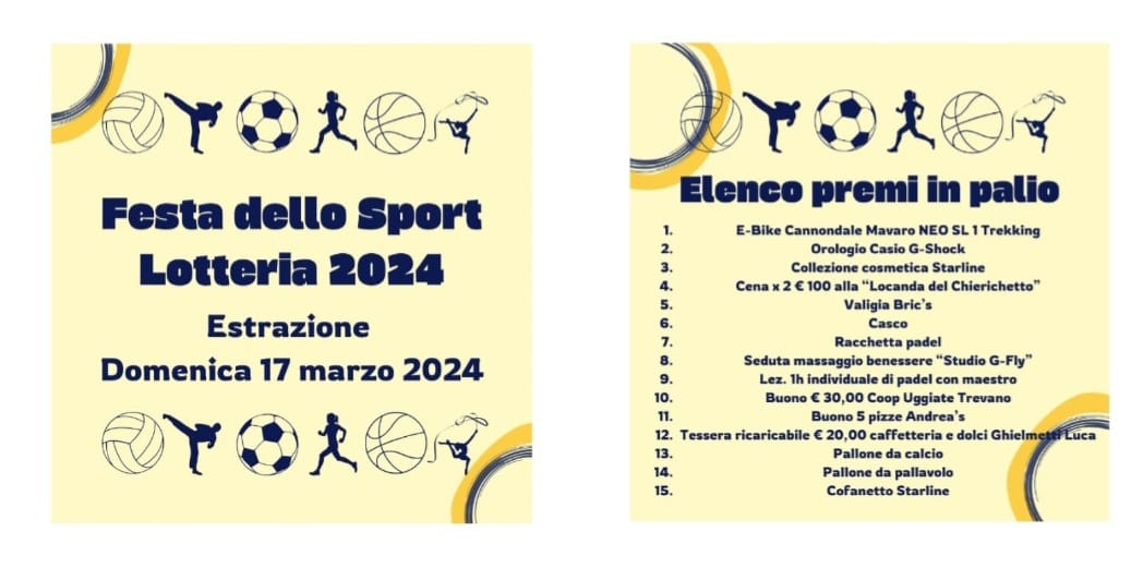 festa dello sport 2024